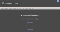 Desktop Screenshot of pfredd.com